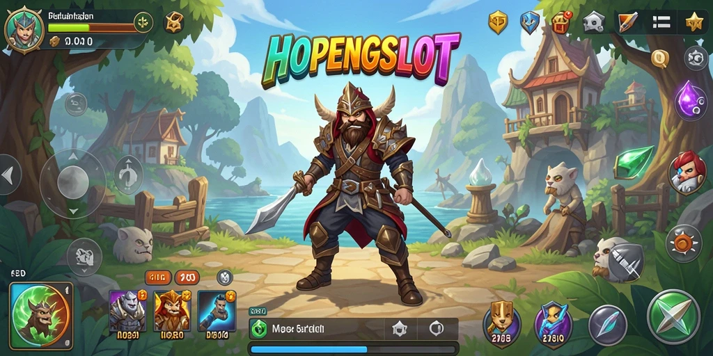 Gameplay HOPENGSLOT yang penuh petualangan di dunia terbuka.