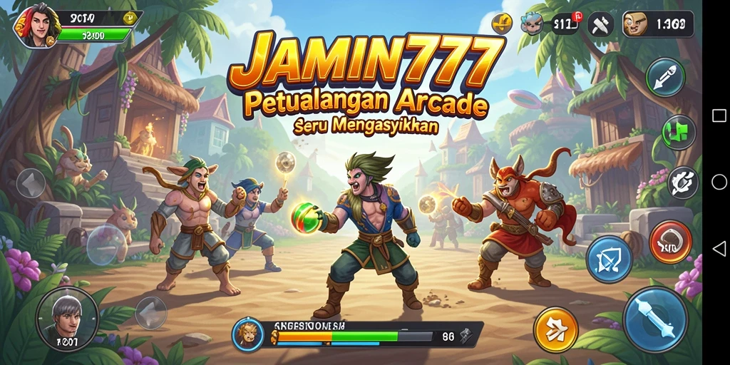 Tampilan gameplay seru di JAMIN777, penuh tantangan dan keseruan.