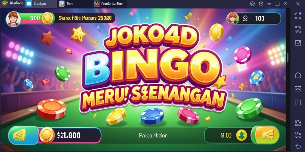 Tampilan menarik dari gameplay JOKO4D saat memainkan Bingo.