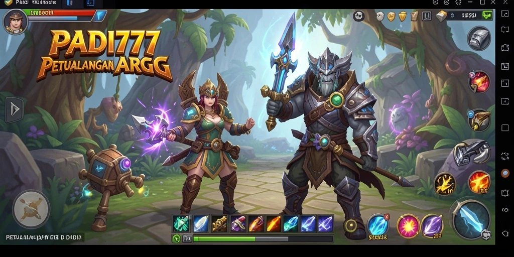 Tampilan gameplay PADI777 yang seru dan mendebarkan.