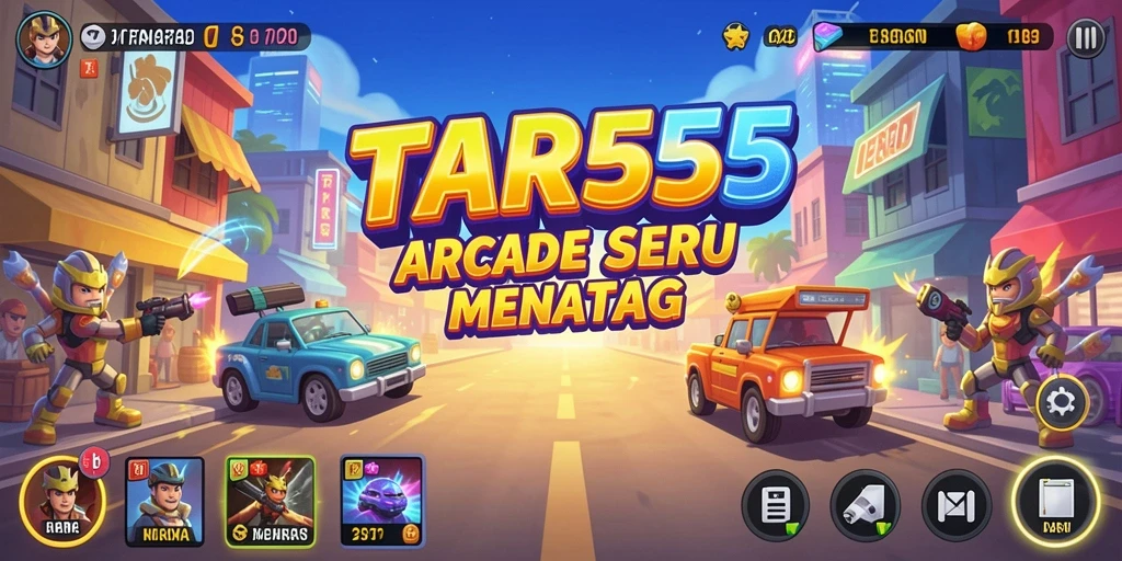 Screenshot TAR555 menampilkan aksi seru dan gameplay yang menantang.