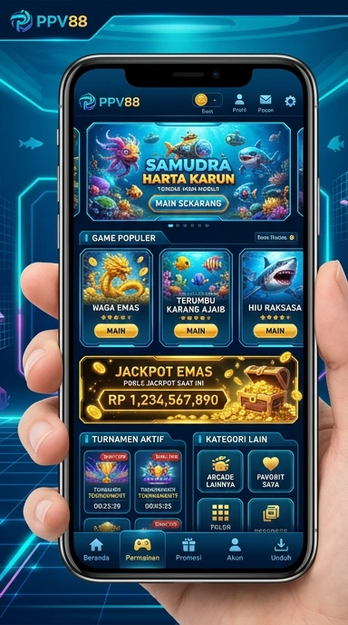 Tampilan antarmuka ppv88 yang mudah dinavigasi.
